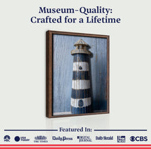 Load image into Gallery viewer, Wooden Lighthouse Coastal Wall Art