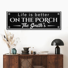 Load image into Gallery viewer, Family Name Porch Sign