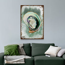 Load image into Gallery viewer, Oyster Shell Abstract Portrait Canvas Wall Art