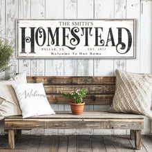 Load image into Gallery viewer, Vintage Homestead Sign III