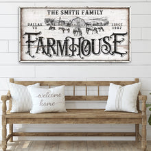 Load image into Gallery viewer, Personalized Farmhouse Sign IV