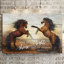 Load image into Gallery viewer, Let Your Light Shine Before Others Matthew 5:16 Faith Sign