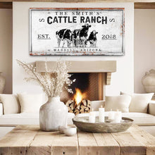 Load image into Gallery viewer, Branded Cattle Ranch Sign V