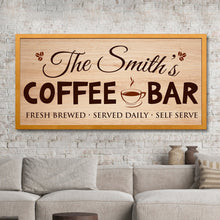 Load image into Gallery viewer, Coffee Bar Sign II