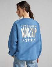 Load image into Gallery viewer, Made to Worship Unisex Crewneck