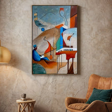 Load image into Gallery viewer, Canvas Print: "Melodic Abstraction"