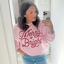 Load image into Gallery viewer, Merry And Bright (Monoline Script)