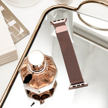 Load image into Gallery viewer, Milanese Loop Apple Watch Band - Rose Gold