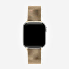 Load image into Gallery viewer, Milanese Loop Apple Watch Band - Vintage Gold