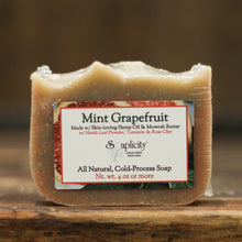Load image into Gallery viewer, Mint Grapefruit Soap Bar