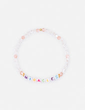 Load image into Gallery viewer, Miracles Letter Bracelet