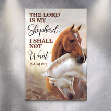 Load image into Gallery viewer, The Lord Is My Shepherd I Shall Not Want Psalm 23:1 Faith Sign IV