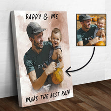 Load image into Gallery viewer, Daddy &amp; Me Make the Best Pair Sign
