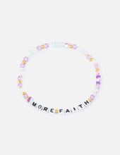 Load image into Gallery viewer, More Faith Letter Bracelet