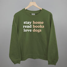 Load image into Gallery viewer, Stay Home Read Books Love Dogs