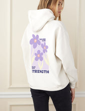 Load image into Gallery viewer, My Strength Floral Unisex Hoodie