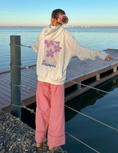 Load image into Gallery viewer, My Strength Floral Unisex Hoodie