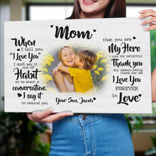 Load image into Gallery viewer, Mother's Day Sign My Hero
