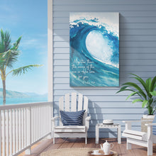Load image into Gallery viewer, Psalm 93:4 - Mightier Than The Waves Sign