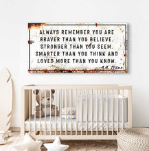 Load image into Gallery viewer, You Are Loved More Than You Know Rustic Sign