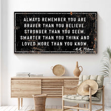 Load image into Gallery viewer, You Are Loved More Than You Know Rustic Sign