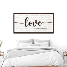 Load image into Gallery viewer, 1 Corinthians 13 - Love Sign