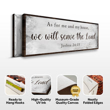 Load image into Gallery viewer, Joshua 24:15 - We Will Serve The Lord Sign II