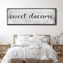 Load image into Gallery viewer, Sweet Dreams Bedroom Grunge Sign