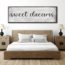Load image into Gallery viewer, Sweet Dreams Bedroom Grunge Sign