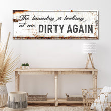 Load image into Gallery viewer, Dirty Laundry Sign
