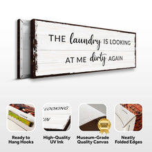 Load image into Gallery viewer, Dirty Laundry Sign III