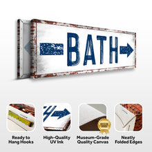 Load image into Gallery viewer, Bath Arrow Sign