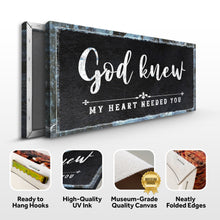 Load image into Gallery viewer, God Knew Sign III