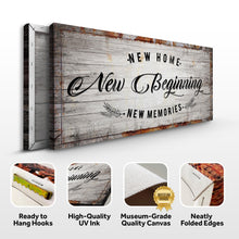 Load image into Gallery viewer, New Home, New Beginning Sign