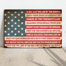 Load image into Gallery viewer, American Anthem Sign