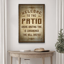 Load image into Gallery viewer, Welcome To The Patio Sign II
