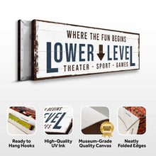 Load image into Gallery viewer, Lower Level Sign III