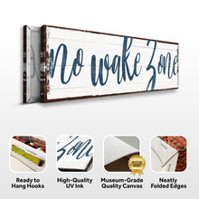Load image into Gallery viewer, No Wake Zone Sign XV