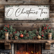 Load image into Gallery viewer, O Christmas Tree, Wood Christmas Sign