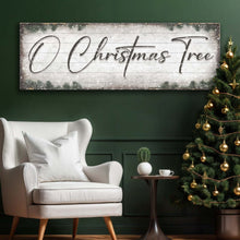 Load image into Gallery viewer, O Christmas Tree, Wood Christmas Sign