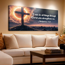 Load image into Gallery viewer, Philippians 4:13 - I Can Do All Things Through Christ Faith Sign