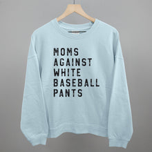 Load image into Gallery viewer, Moms Against White Baseball Pants