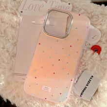 Load image into Gallery viewer, Gilt colored stars for iphone17Promax mobile phone case Apple 16 laser 13 anti-drop 14 fresh 15