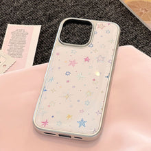 Load image into Gallery viewer, Gilt applicable to Apple 15promax mobile phone case iphone16 Epoxy dopamine star 17 electroplating 14 Huawei