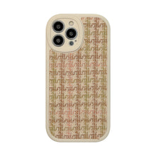 Load image into Gallery viewer, Retro 17promax Apple 16 mobile phone case iphone14 plaid 13pro set 8 suitable for 11 generation hair 12 flannel