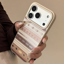 Load image into Gallery viewer, Gilt leather Apple 17promax mobile phone case 16 for iPhone15 personalized brown texture 13 Huawei Samsung