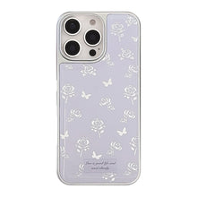 Load image into Gallery viewer, Gilt ins rose butterfly for 16 apple 17pro max mobile phone case iphone14 Epoxy 13 gentle 15