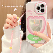 Load image into Gallery viewer, Zhao Ruth, the same style is suitable for iphone15pro max Apple 16 mobile phone case 13 chain X mirror 14 generation 11