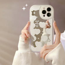 Load image into Gallery viewer, Mirror Starry Sky Cloud 14 for iphone16 mobile phone case 15promax Apple 12 matte Xs makeup mirror 11