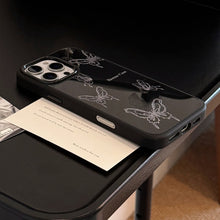 Load image into Gallery viewer, Gilt ins butterfly iphone17 apple 15promax phone case 13/14 glass 12 for 16plus hard